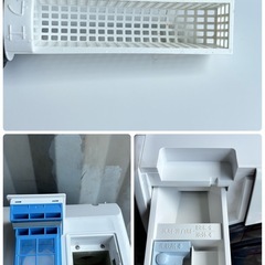 🔥🔥美品シャープ ES-S7F-WL🔥🔥ドラム式洗濯機2021年乾燥7/3kg配達無料の画像