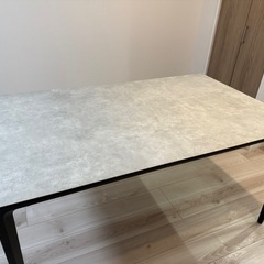 美品　セラミック　ダイニングテーブルの画像