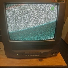 SHARP テレビデオ　の画像