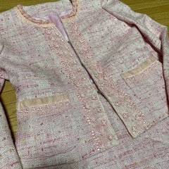 無料　Barbie 140cm スーツ 卒園式 入学式 レトロの画像