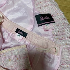 無料　Barbie 140cm スーツ 卒園式 入学式 レトロの画像