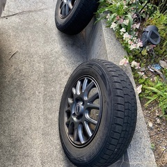 取引中　軽用　アルミ　タイヤジャンクの画像
