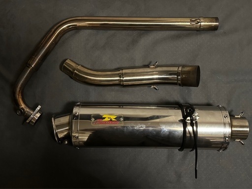 受け渡し決定Realize GSX-R125 バイクマフラー