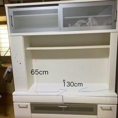テレビ台　収納付き　縦185cm横160cm　　の画像