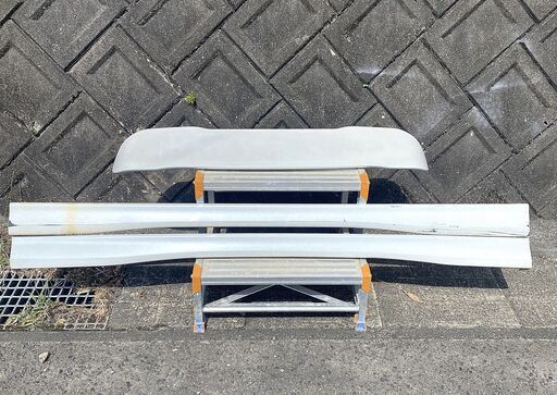 ハイゼットカーゴ アトレー　S321V S320G S330G S321G S331Gリアゲート スポイラーとサイドステップ