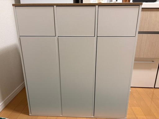 【新品美品】家具350 大人気 3連式ゴミ箱