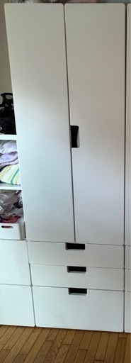 IKEA STUVA / ストゥヴァ 収納システム ワードローブ（洋服タンス） 白