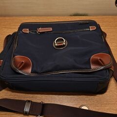 クロコダイル　メンズ　ショルダーバッグの画像