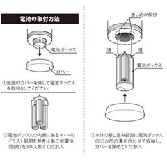 【新品・未使用】ハンディ 2WAY ランタンライト 懐中電灯 電池式の画像
