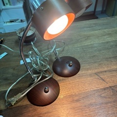 【格安/新宮町】スタンド照明　スタンドライト　ウッドの画像