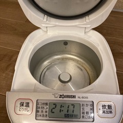 象印　炊飯器　3合用　NL-BD05　の画像