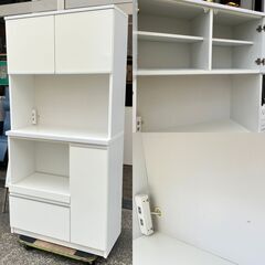 土井インテリヤ キッチンボード（ホワイト）の画像