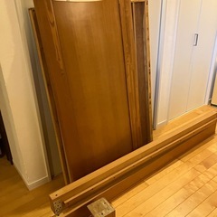 ダブルベッド　引き取り限定の画像