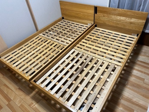 シングルベッド　フレーム　2台