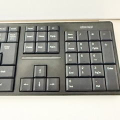 【動作確認済み】美品　BUFFALO 無線キーボードの画像