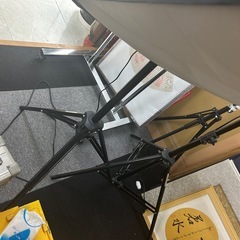 撮影用ライト2点セットの画像