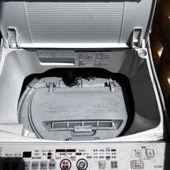 【処分】乾燥機付き洗濯機　縦型　シャープ　ES-T55E7の画像