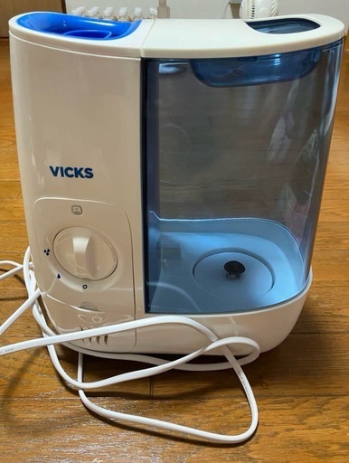 VICKS スチーム式加湿器 3.7L (kwsz) 末野原の季節、空調家電