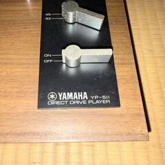 レコードプレイヤー 1,000円　YAMAHA YP-511の画像