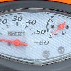 1112.　動画あり　スズキ　レッツ5 原付　4スト　バイク　50cc 車体　埼玉の画像