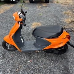 1112.　動画あり　スズキ　レッツ5 原付　4スト　バイク　50cc 車体　埼玉の画像