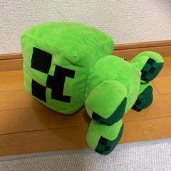 マイクラ　クリーパーのぬいぐるみ大の画像