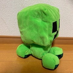 マイクラ　クリーパーのぬいぐるみ大の画像