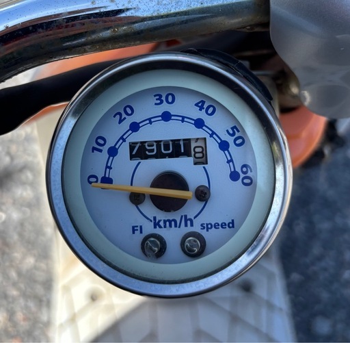 1117. 　動画あり　レッツ4 パレット FI 原付　バイク　50cc 車体　埼玉
