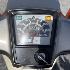 1118.　動画あり　スーパーカブ50 4速　セル付　原付　バイク　50cc 車体　埼玉の画像