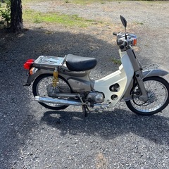 1118.　動画あり　スーパーカブ50 4速　セル付　原付　バイク　50cc 車体　埼玉の画像