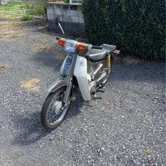 1118.　動画あり　スーパーカブ50 4速　セル付　原付　バイク　50cc 車体　埼玉の画像