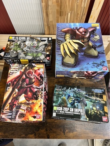 【新品】ガンダムプラモデルセット