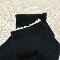 オーガニックコットン 靴下 23-25cmの画像