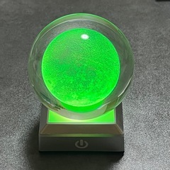レインボーに光る置物☆の画像