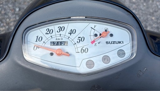 1121.　動画あり　スズキ　レッツ4 原付　バイク　50cc 車体　埼玉