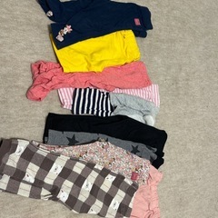 秋冬40点新品タグあり　子供服　70.80.90 まとめ売りの画像