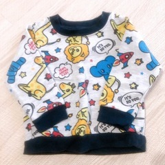 トレーナー　80サイズ　アニマル柄