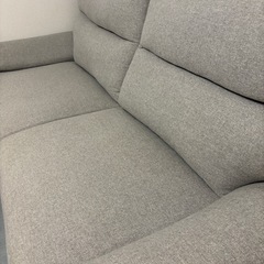 【美品】ニトリ 布張りソファー 3人掛けの画像