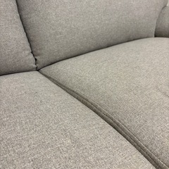 【美品】ニトリ 布張りソファー 3人掛けの画像