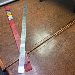 シンワ測定(Shinwa Sokutei) 直尺 シルバー 60cm JIS1級管理番号407の画像