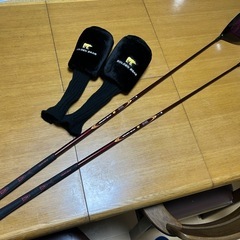 レディース　ドライバー1W フェアウェイウッドFW セット　GOLDEN BEAR ヘッドカバー付　美品 FLEX Lの画像