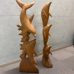 イルカのオブジェの画像
