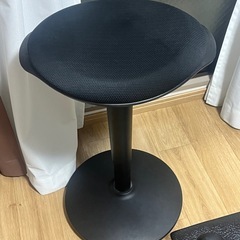 山善　ポールスタンドチェアの画像