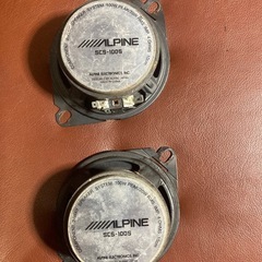 ALPINE スピーカー 10cm 2個！の画像