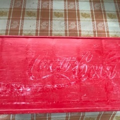 昭和レトロ　コカコーラ 瓶ケース 空箱 赤プラスチックケース の画像