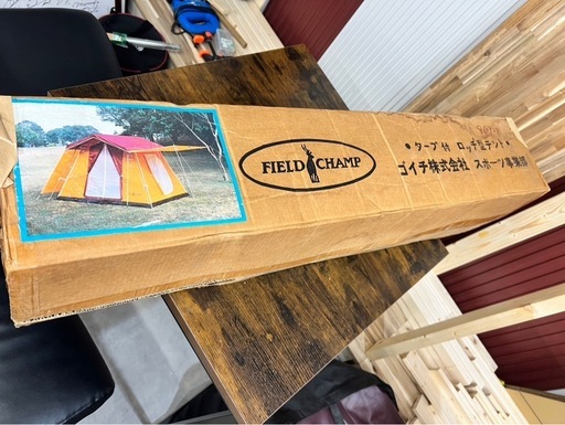 【未使用】FIELD CHAMP フィールドチャンプ ロッジテント プリンテント 未使用】FIELD CHAMP フィールドチャンプ ロッジテント プリン