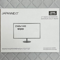 JAPANNEXT JN-IPS271WQHD-N 27インチモニターの画像