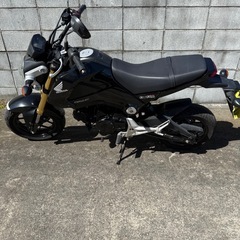 ホンダ　グロム125 jc61 ブラック 状態良好 の画像