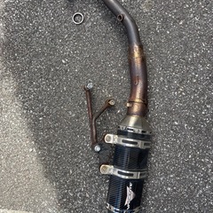 シグナス用　マフラー（ガスケット付き
）バリエンテの画像