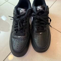 ナイキ エアフォース1 ブラック/ホワイト　 26cmの画像